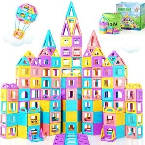 54 PCS Magnetic Blocks.